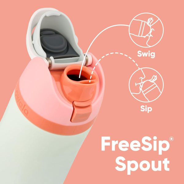 Owala FreeSip Insulated Stainless Steel Water Bottle with Straw for Sports, Travel, and School BPA-Free Sports Water Bottle, 32 oz, Camo Cool - Image 2