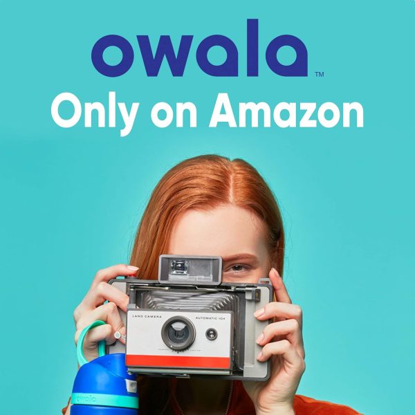 Owala FreeSip Insulated Stainless Steel Water Bottle with Straw for Sports, Travel, and School BPA-Free Sports Water Bottle, 32 oz, Camo Cool - Image 6
