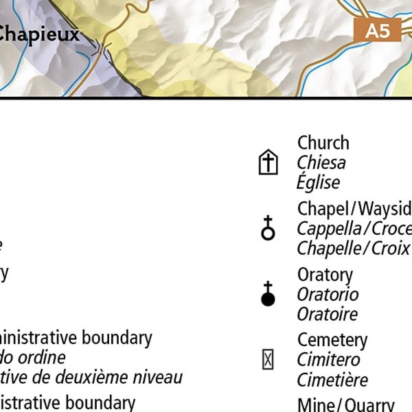 Tour du Mont Blanc Map (National Geographic Trails Illustrated Map, 4010) - Image 3